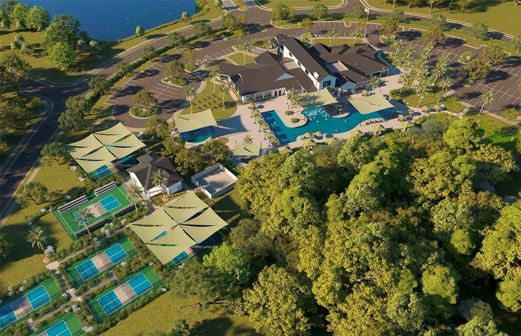 15013 Sunbeam Street Parrish, FL 34219 - Photo 15 of 28 an aerial view of residential houses with outdoor space