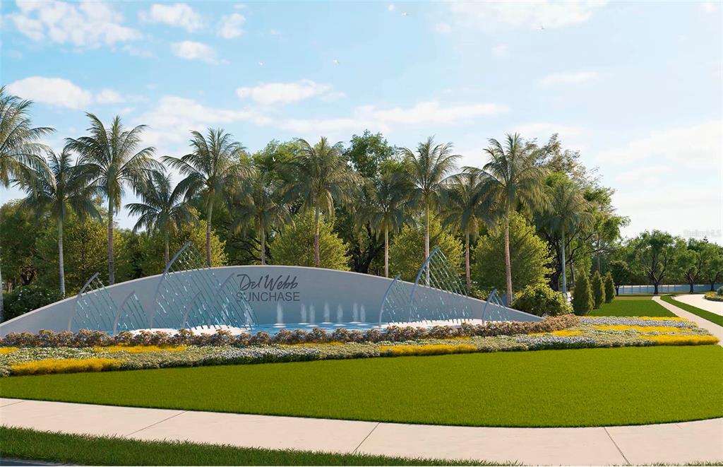 15013 Sunbeam Street Parrish, FL 34219 - Photo 28 of 28 a view of swimming pool with a yard and palm trees