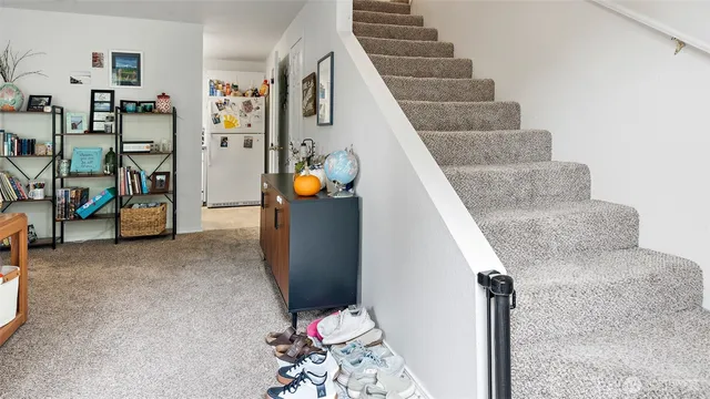 a view of entryway and hall