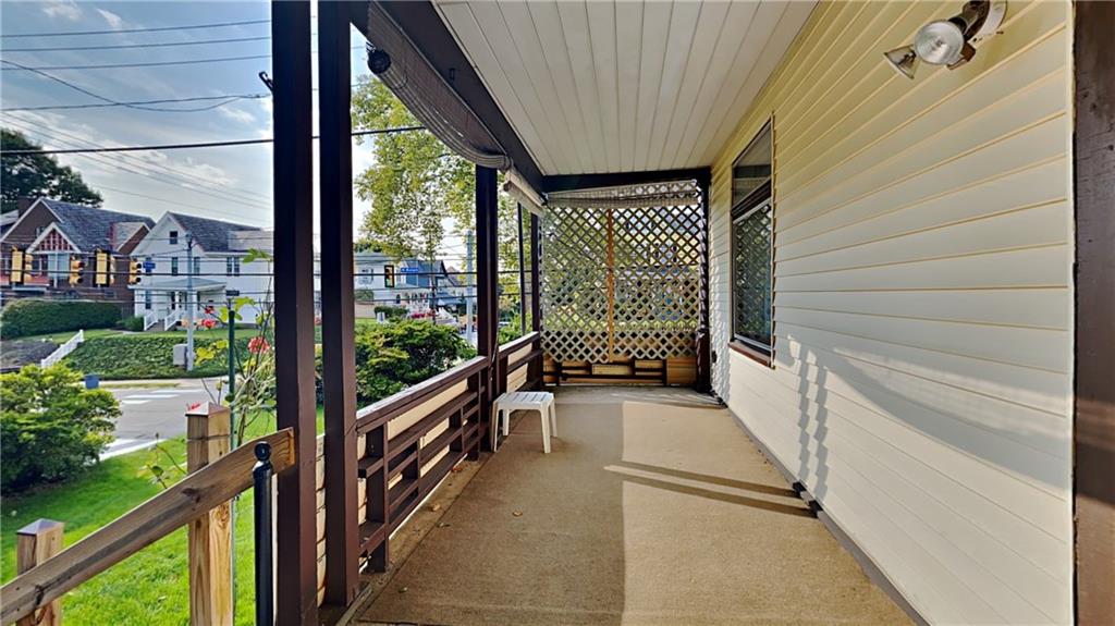484 Teece Avenue Pittsburgh, PA 15202 - Photo 4 of 25 a view of balcony with wooden floor