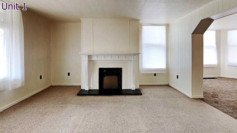 484 Teece Avenue Pittsburgh, PA 15202 - Photo 8 of 25 a view of an empty room with a fireplace