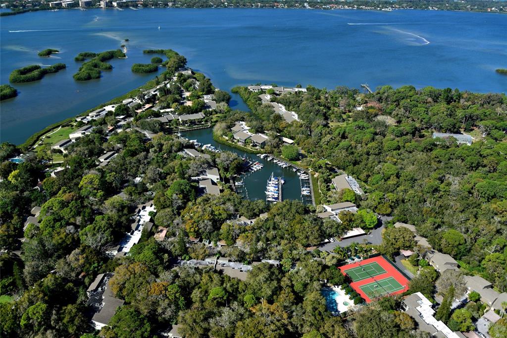 1508 Pelican Cove Road, Unit GR233 Sarasota, FL 34231 - Photo 37 of 37 an aerial view of a house