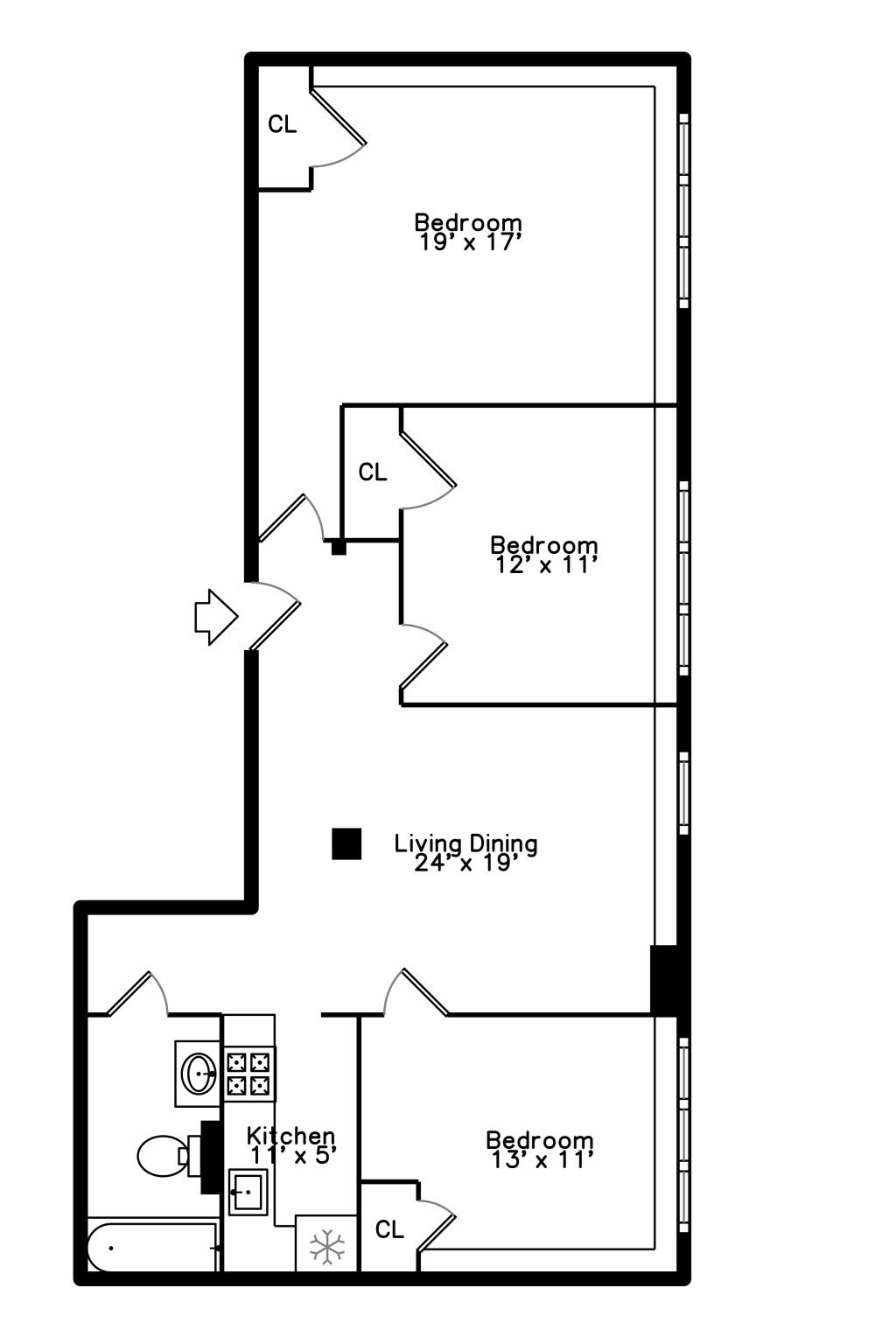 7 Lothian Road, Unit B Boston, MA 02135 - Photo 18 of 21 Gallery Image 18
