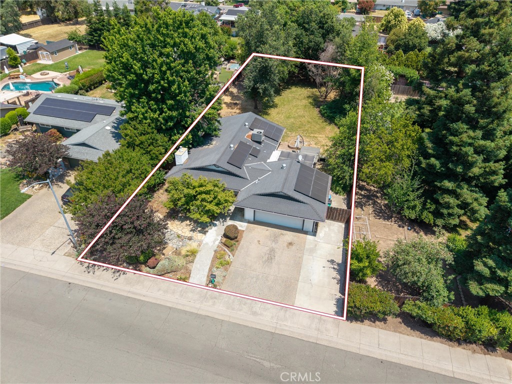 3030 Silverbell Road Chico, CA 95973 - Photo 40 of 42 an aerial view of a house having outdoor space