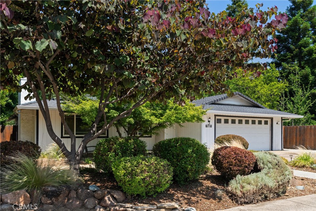 3030 Silverbell Road Chico, CA 95973 - Photo 7 of 42 a front view of a house with a garden