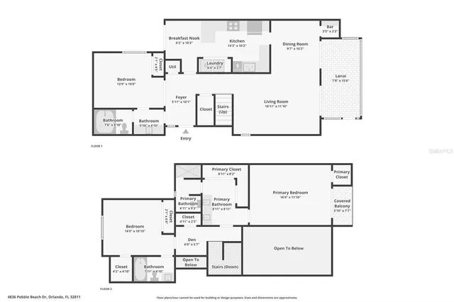 $235,000 | 4836 Pebble Beach Drive, Orlando, FL 32811