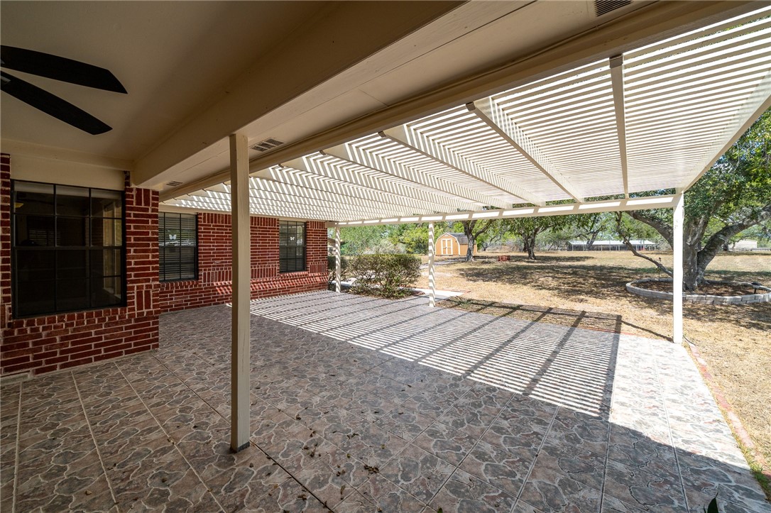 4177 Bobwhite Road Robstown, TX 78380 - Photo 26 of 32 a view of porch with seating space
