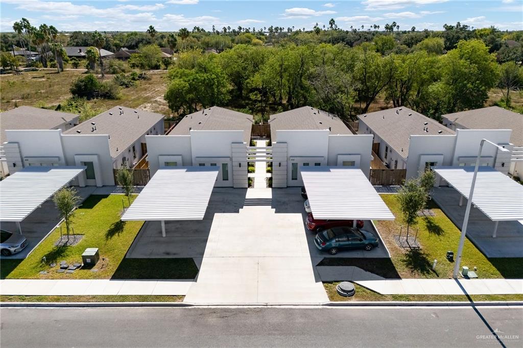 902 Starr Street Mercedes, TX 78570 - Photo 2 of 14 an aerial view of a house with swimming pool