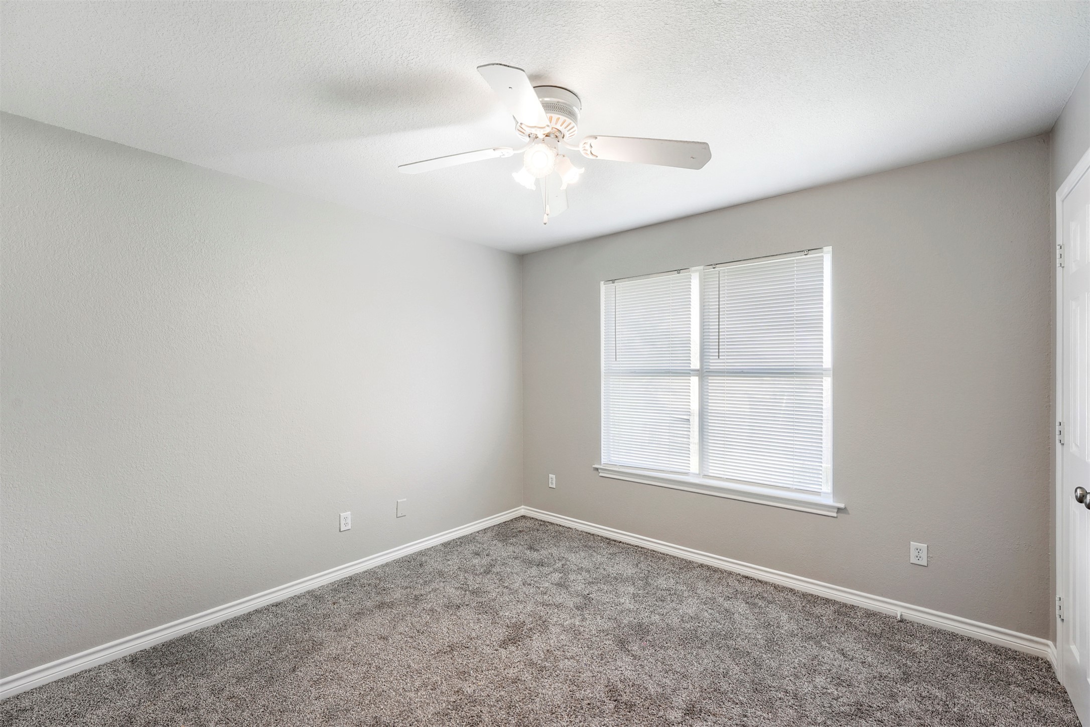 1105 2nd Street Jarrell, TX 76537 - Photo 17 of 27 A well-lit bedroom features plush carpeting and a large window for abundant natural light.