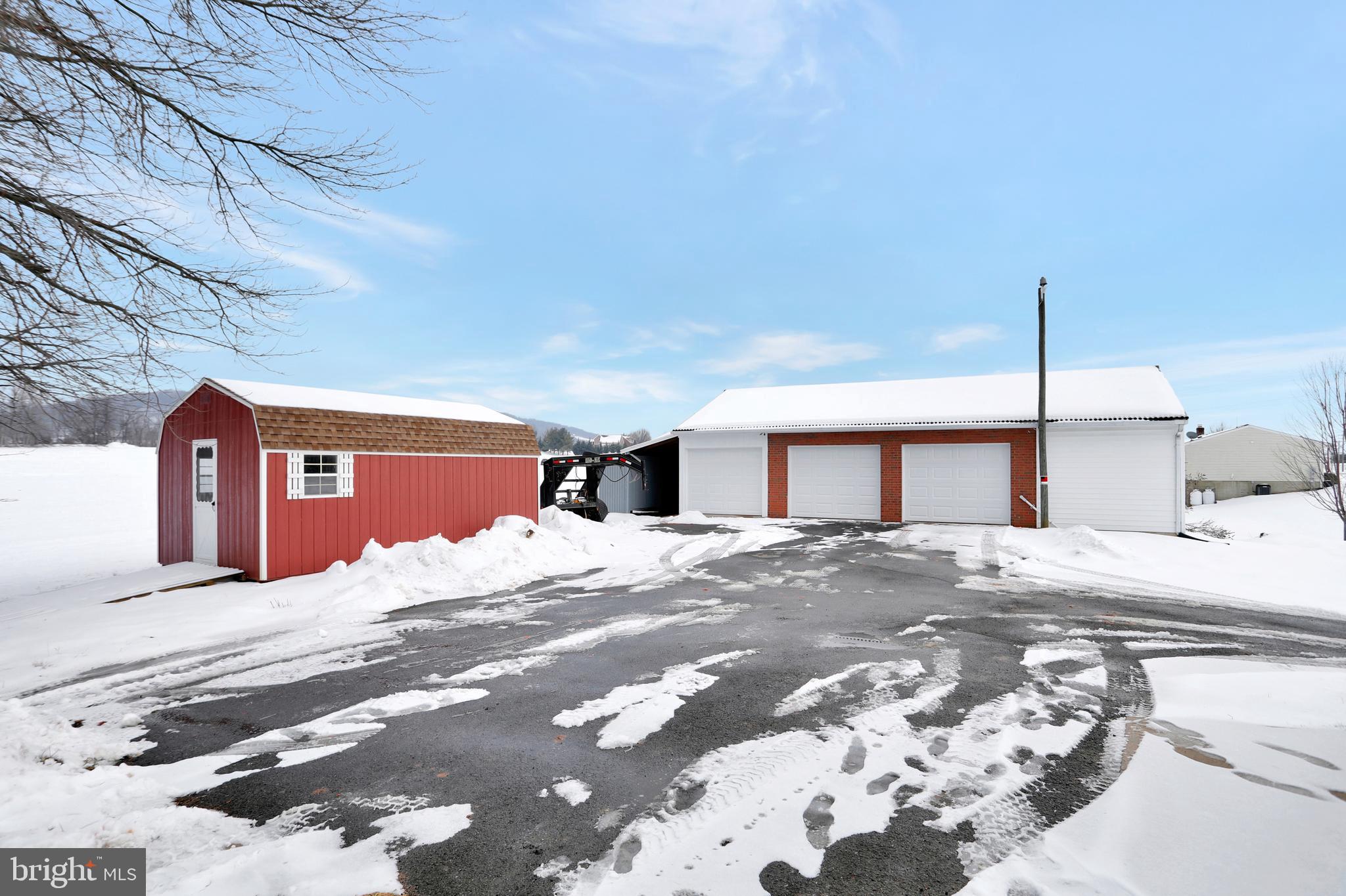 13003 Bikle Road Smithsburg, MD 21783 - Photo 38 of 42 detached oversized garage and shed - ample storage