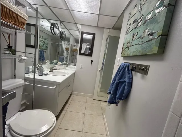 a bathroom with a tub and a shower