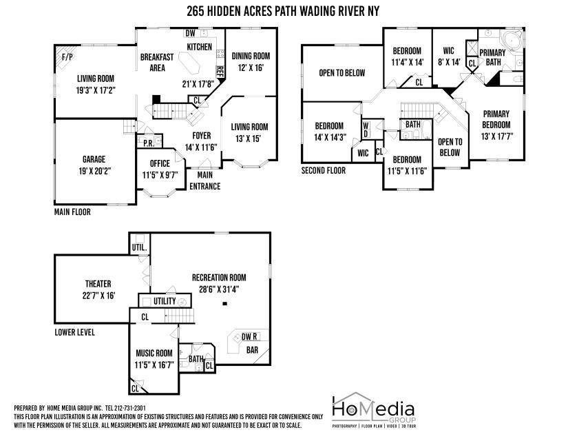 265 Hidden Acres Path Wading River, NY 11792 - Photo 46 of 46 View of floor plan / room layout