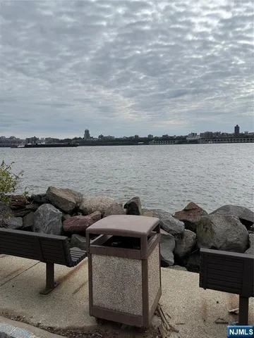 a view of a terrace with sitting area