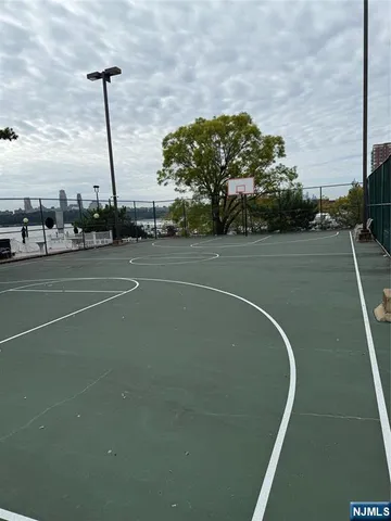 a view of a tennis court