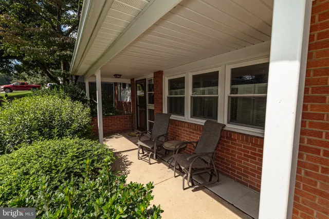 a view of a lounge chair in the balcony