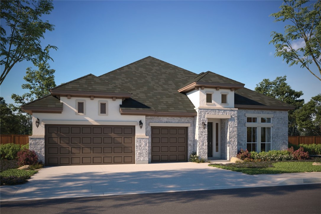 301 Epoch Drive Austin, TX 78737 - Photo 1 of 1 a front view of a house with a garden