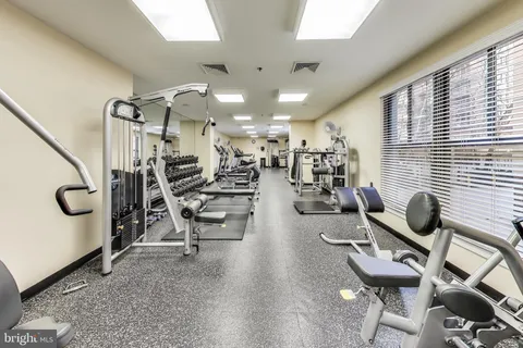 a view of a terrace with furniture