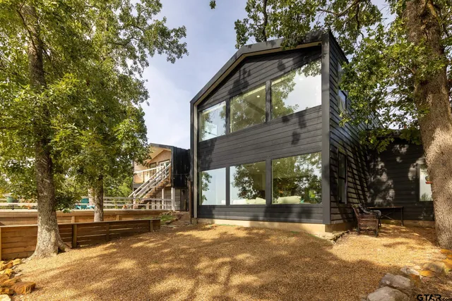 a view of outdoor space with seating