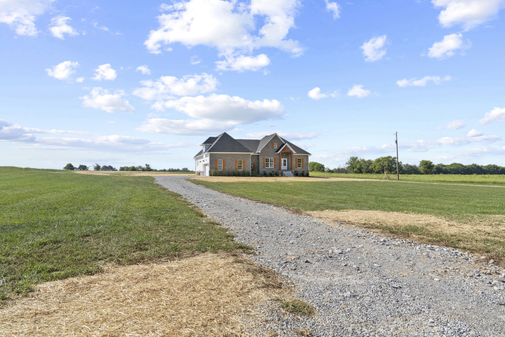 5557 Borthick Road Springfield, TN 37172 - Photo 8 of 48 a view of yard with swimming pool and green space