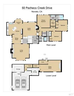 $1,800,000 | 50 Pacheco Creek Drive, Novato, CA 94949