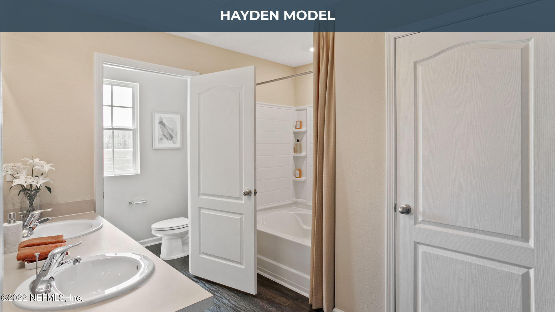 187 Encanto Way Street St. Augustine, FL 32084 - Photo 13 of 47 a bathroom with a sink a toilet and shower