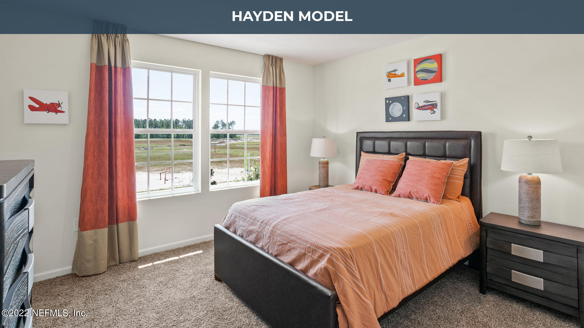 187 Encanto Way Street St. Augustine, FL 32084 - Photo 20 of 47 a bedroom with a bed and a window