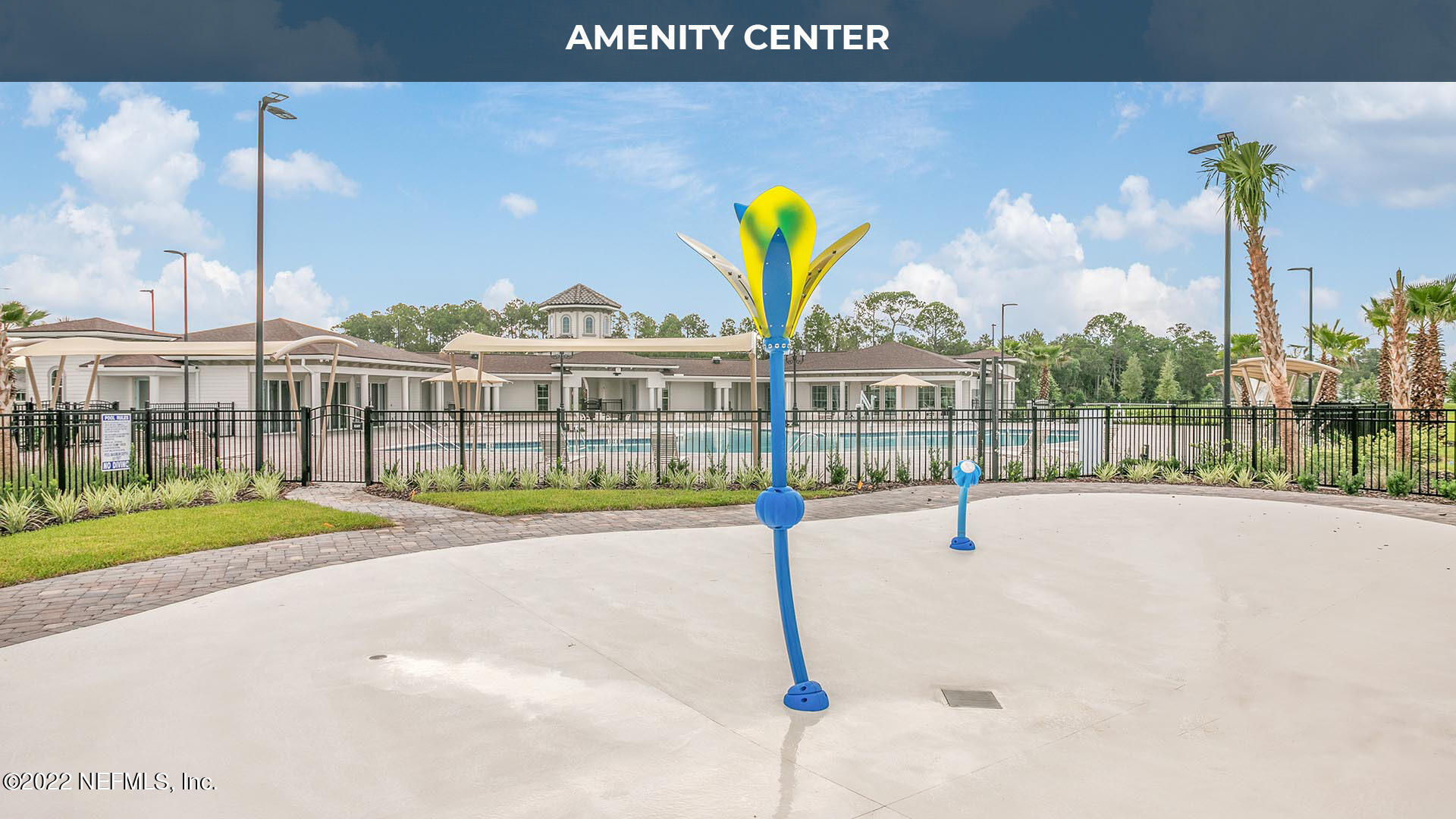 187 Encanto Way Street St. Augustine, FL 32084 - Photo 30 of 47 a view of a swimming pool with a park