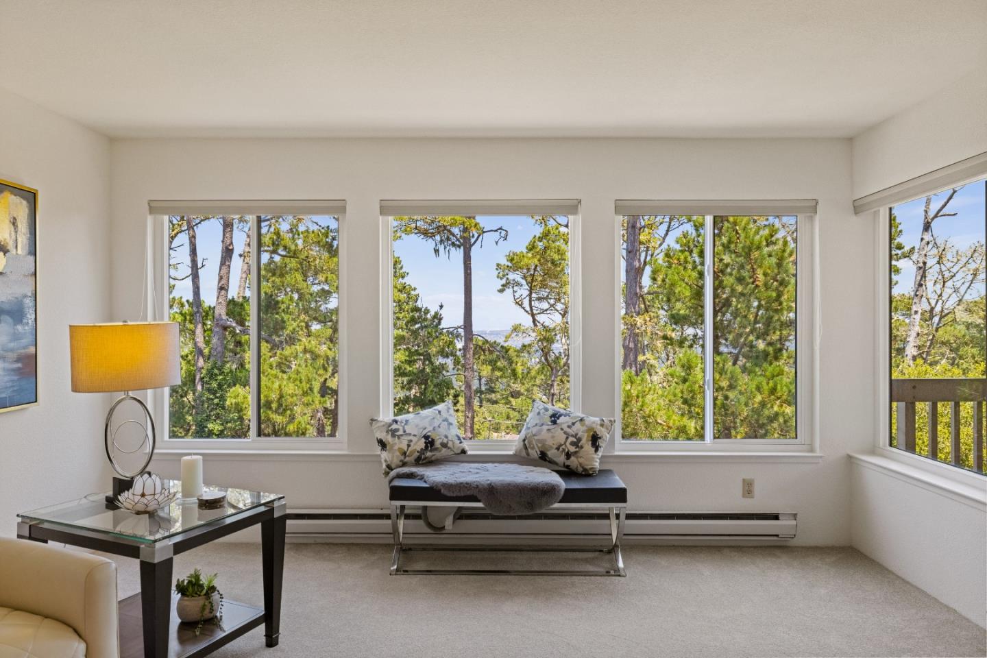 43 Shepherd's Knoll Pebble Beach, CA 93953 - Photo 4 of 34 a living room with furniture and a window