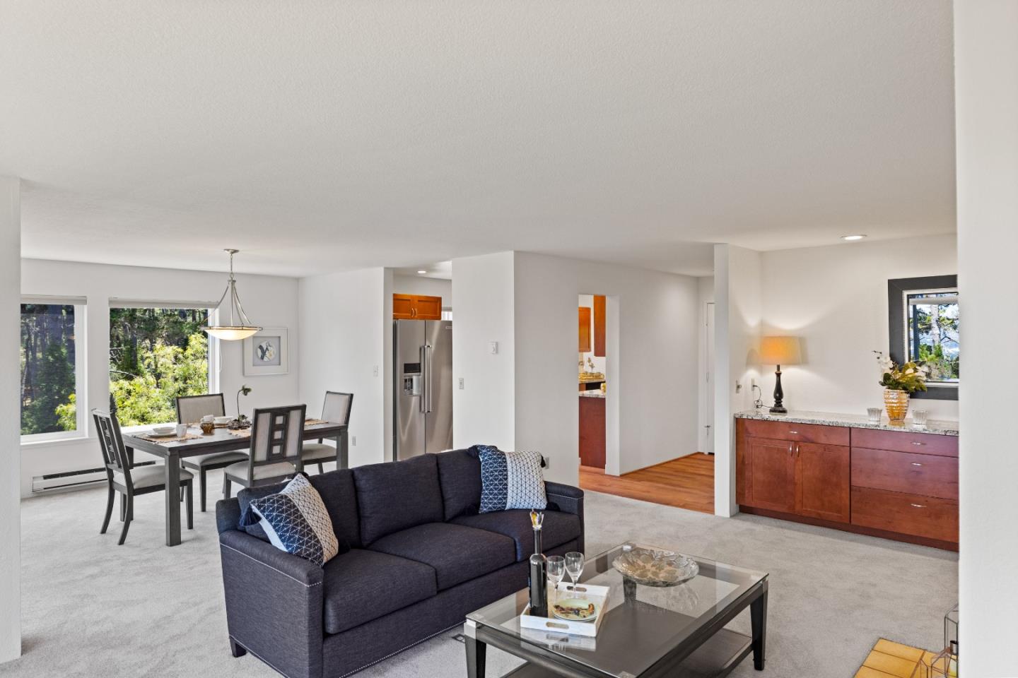 43 Shepherd's Knoll Pebble Beach, CA 93953 - Photo 5 of 34 a living room with furniture and wooden floor