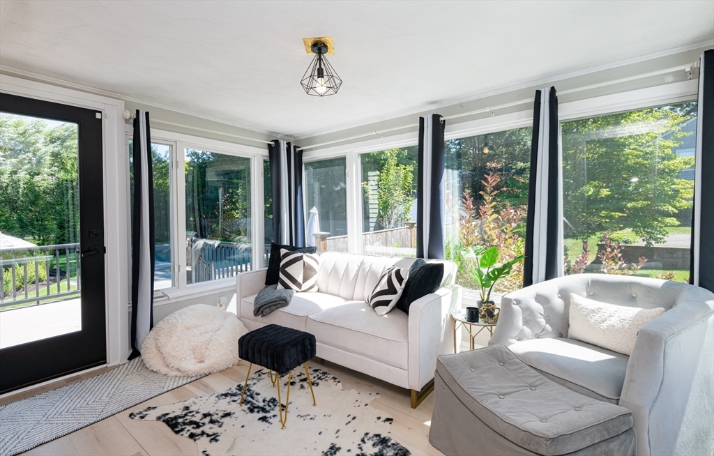 19 Longbow Road Lynnfield, MA 01940 - Photo 14 of 41 a living room with furniture and a large window
