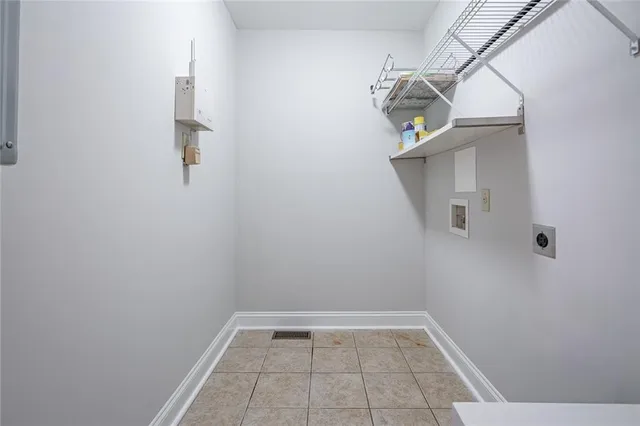 a view of a building with traffic signal