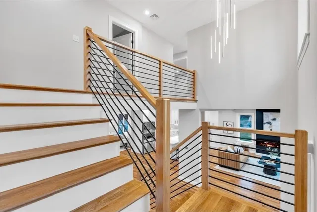 a view of entryway and hall