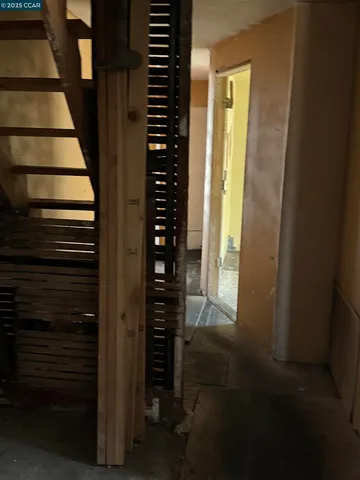 a close view of closet