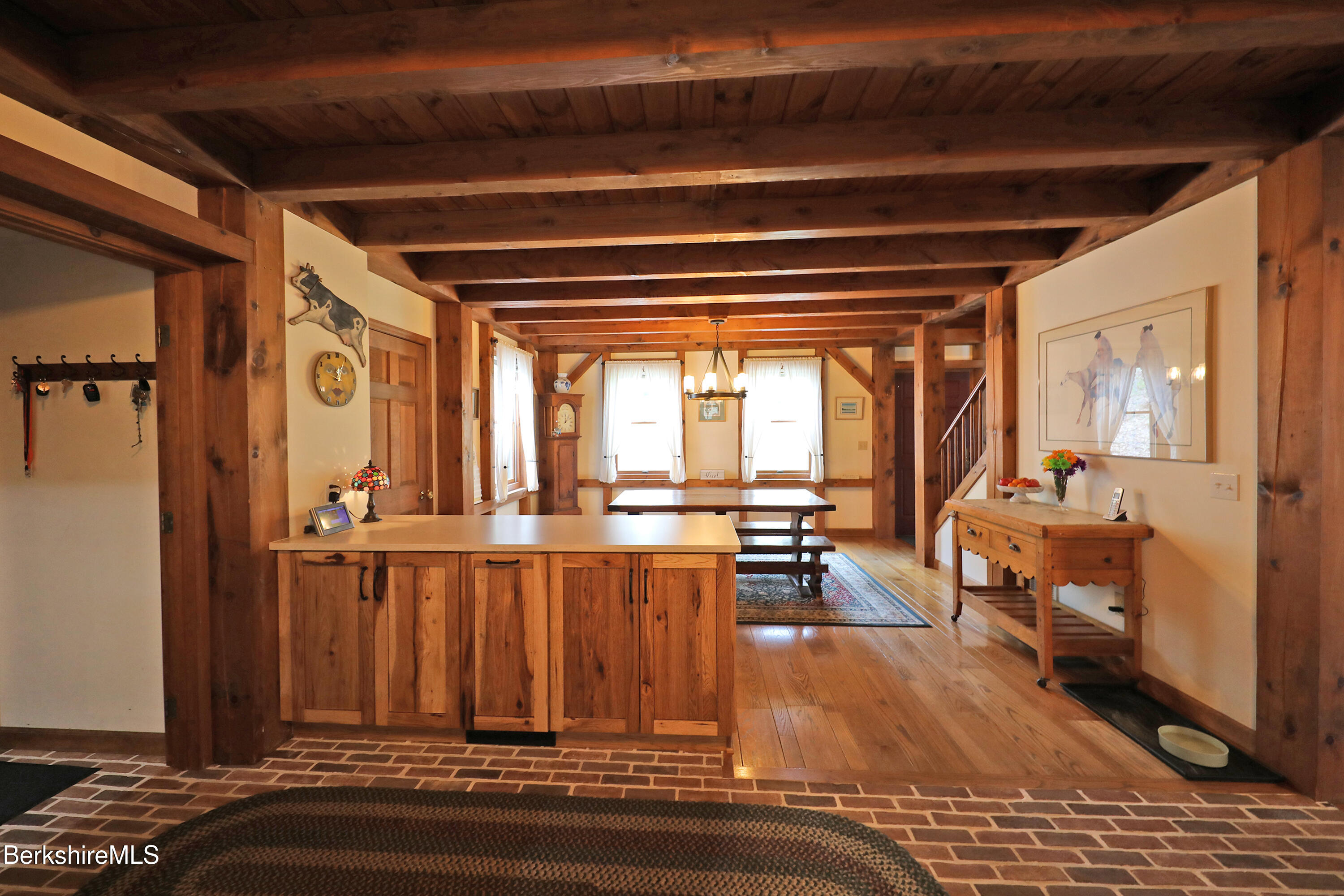 7 Stonebridge Way Tyringham, MA 01238 - Photo 16 of 46 KITCHEN OPEN TO DINING ROOM