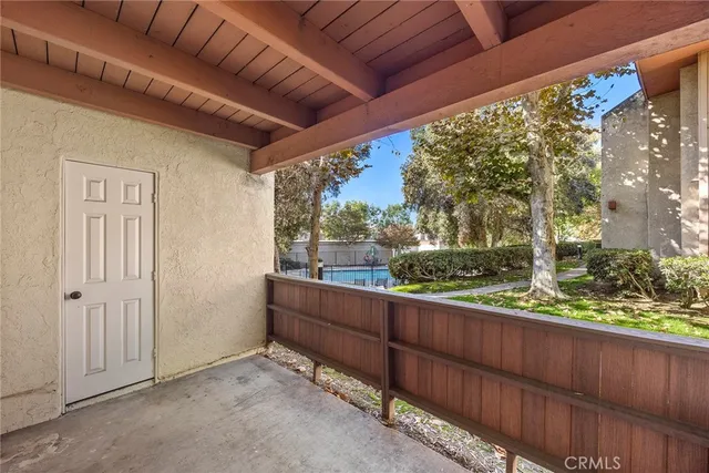 a outdoor view from a balcony