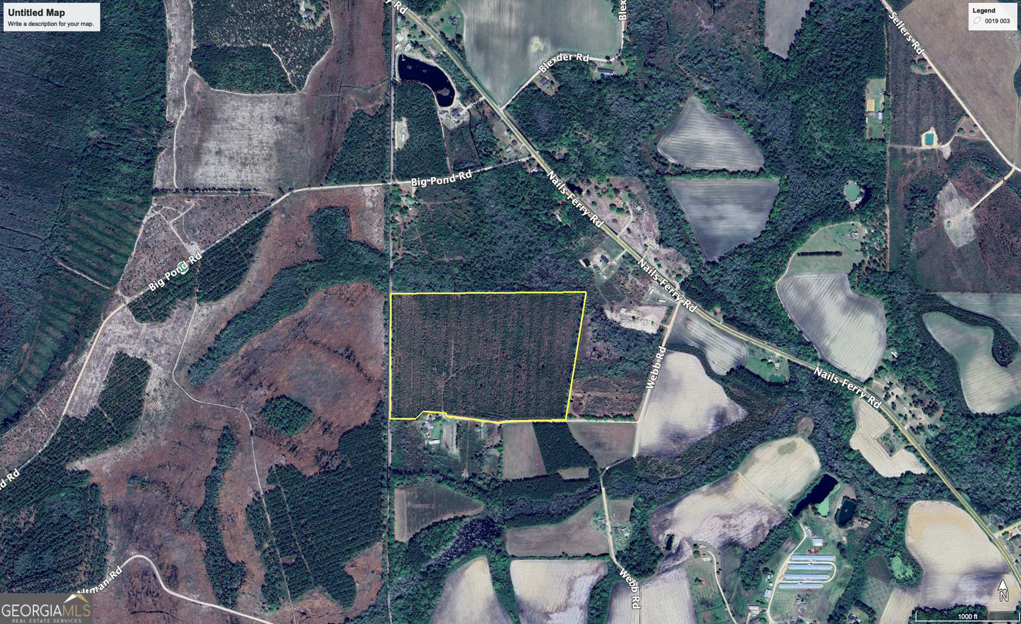 100 Doc Hunter Road Baxley, GA 31513 - Photo 12 of 13 an aerial view of a house with a yard