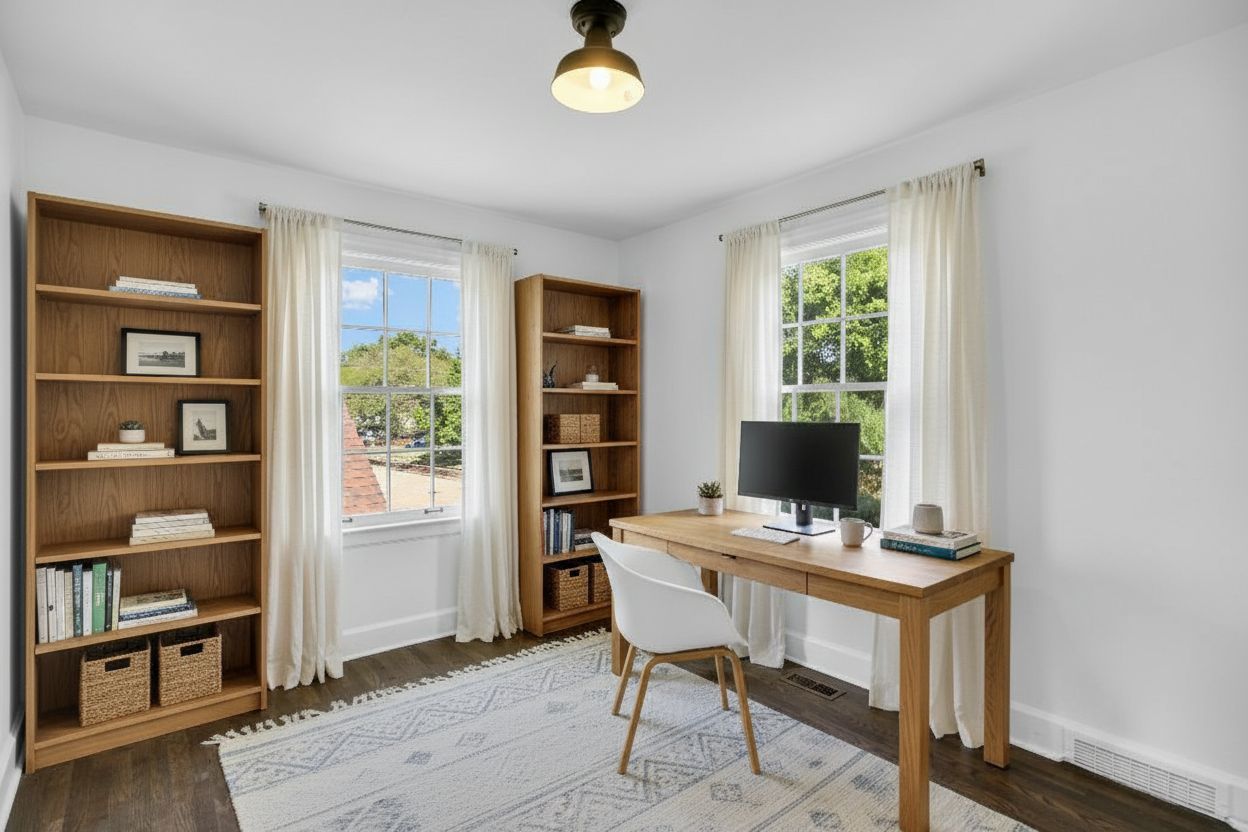 1212 West Healey Street Champaign, IL 61821 - Photo 48 of 63 a workspace with furniture and window