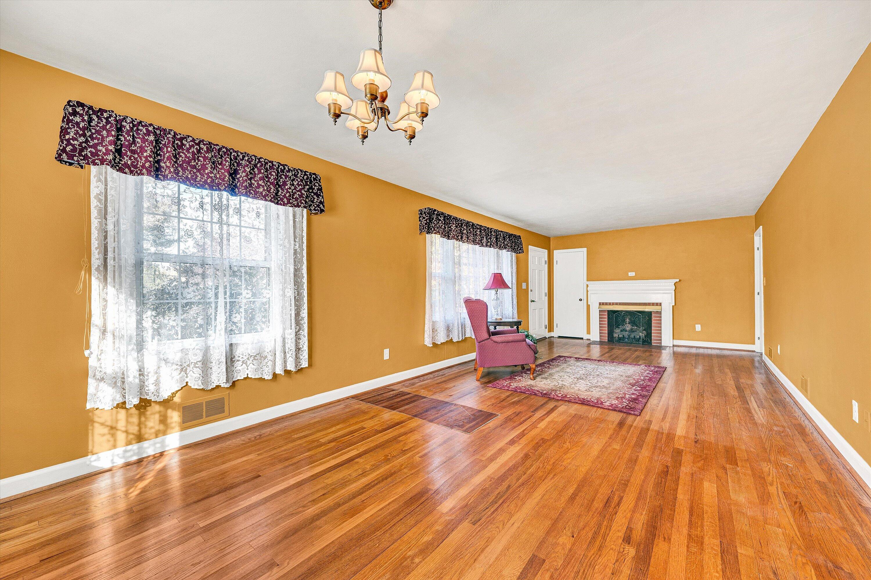 View of Living Room from Dining Area