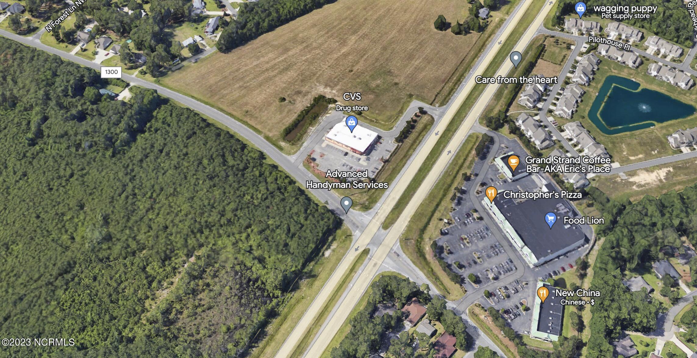 77 Calabash Road Northwest Calabash, NC 28467 - Photo 5 of 9 Aerial View