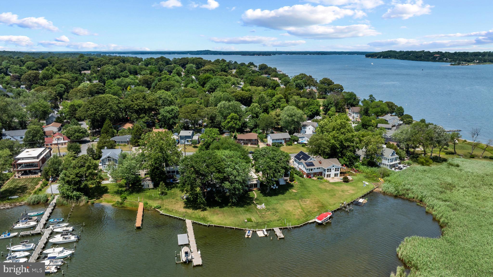 1247 River Bay Road Annapolis, MD 21409 - Photo 19 of 49 Aerial View