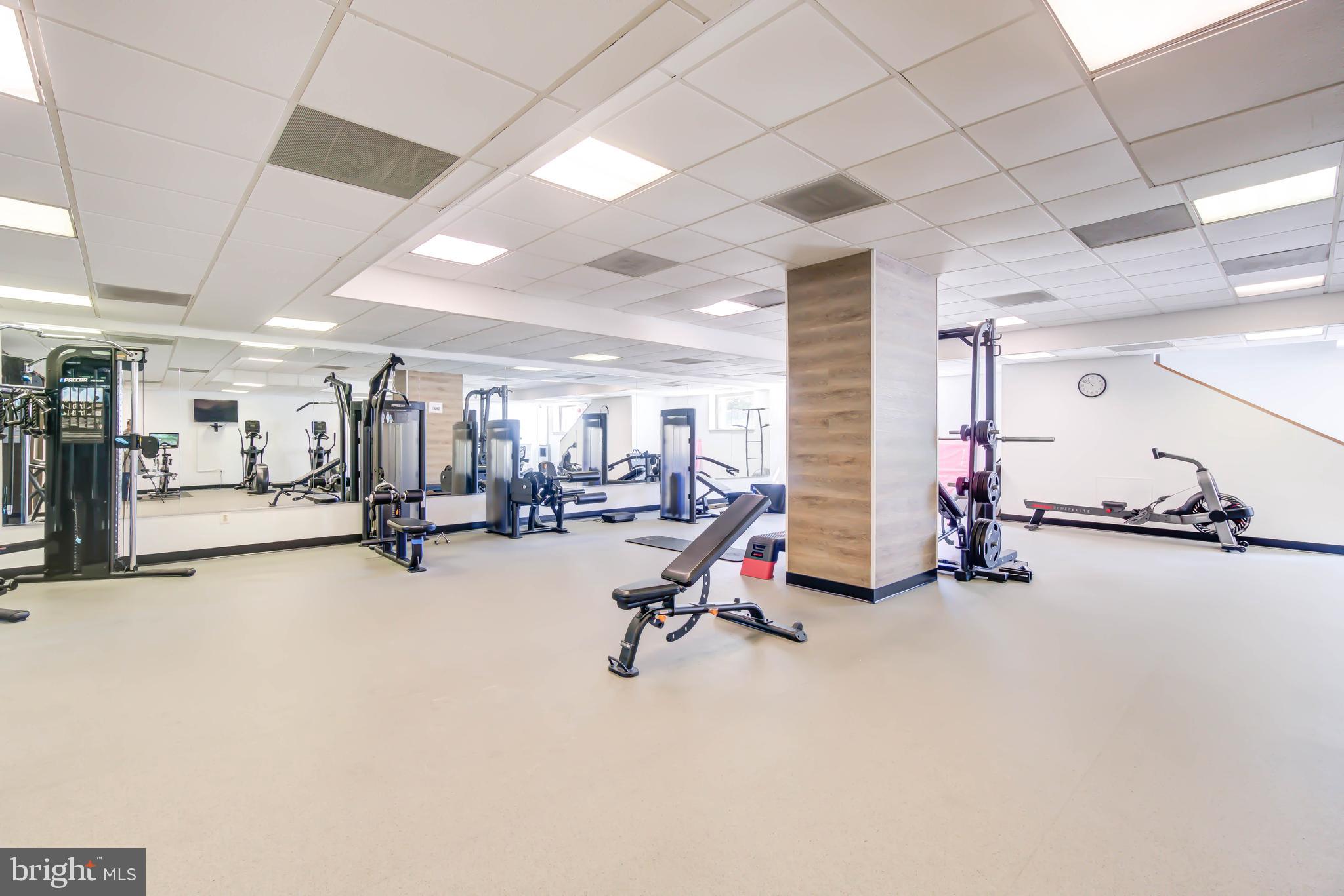 2111 Wisconsin Avenue Northwest, Unit 302 Washington, DC 20007 - Photo 20 of 23 a view of a room with gym equipment