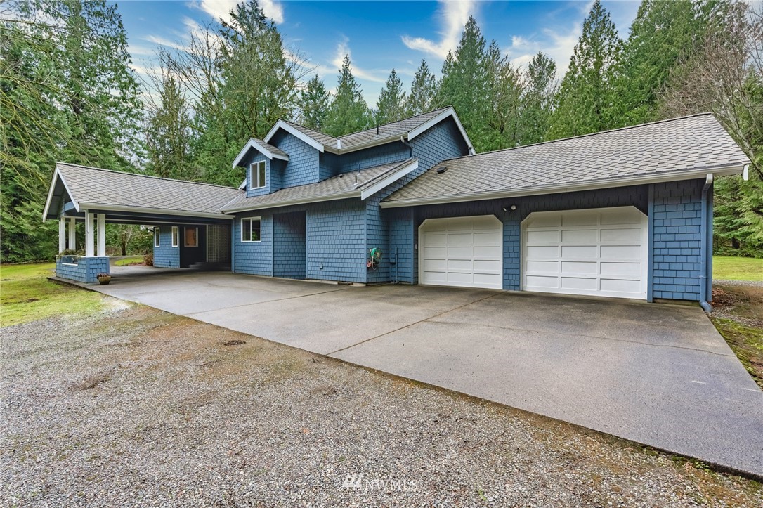 5524 Knight Road Bellingham, WA 98226 - Photo 1 of 34 a house view with a outdoor space