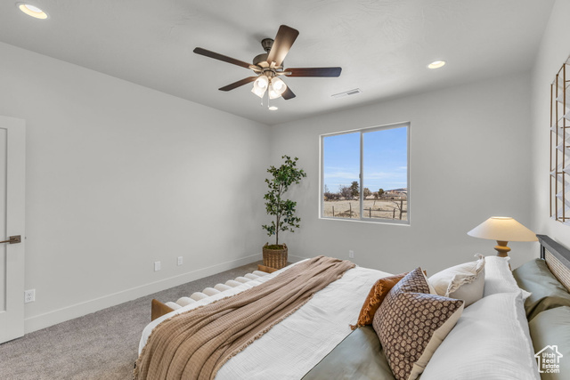 155 East 360th Street East, Unit 10B Fillmore, UT 84631 - Photo 20 of 43 Carpeted bedroom featuring ceiling fan