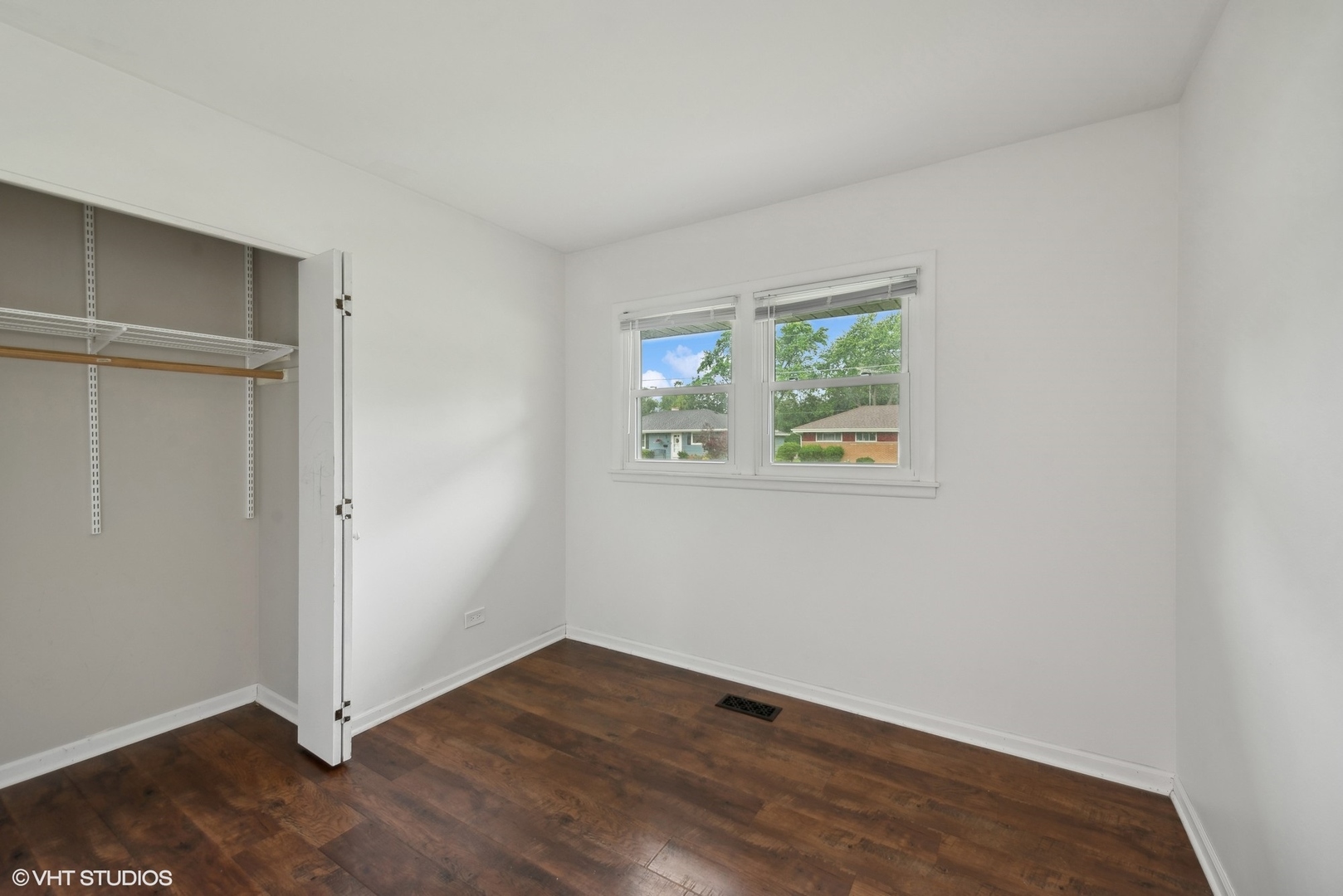 2 Northcrest Road Lake Zurich, IL 60047 - Photo 17 of 30 an empty room with wooden floor closet and windows