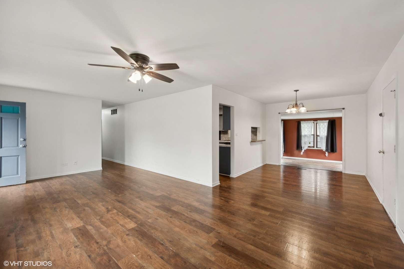 2 Northcrest Road Lake Zurich, IL 60047 - Photo 8 of 30 a view of an empty room with window and wooden floor