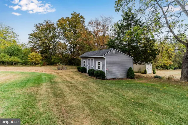 a view of a hallway with wooden floor and a potted plant