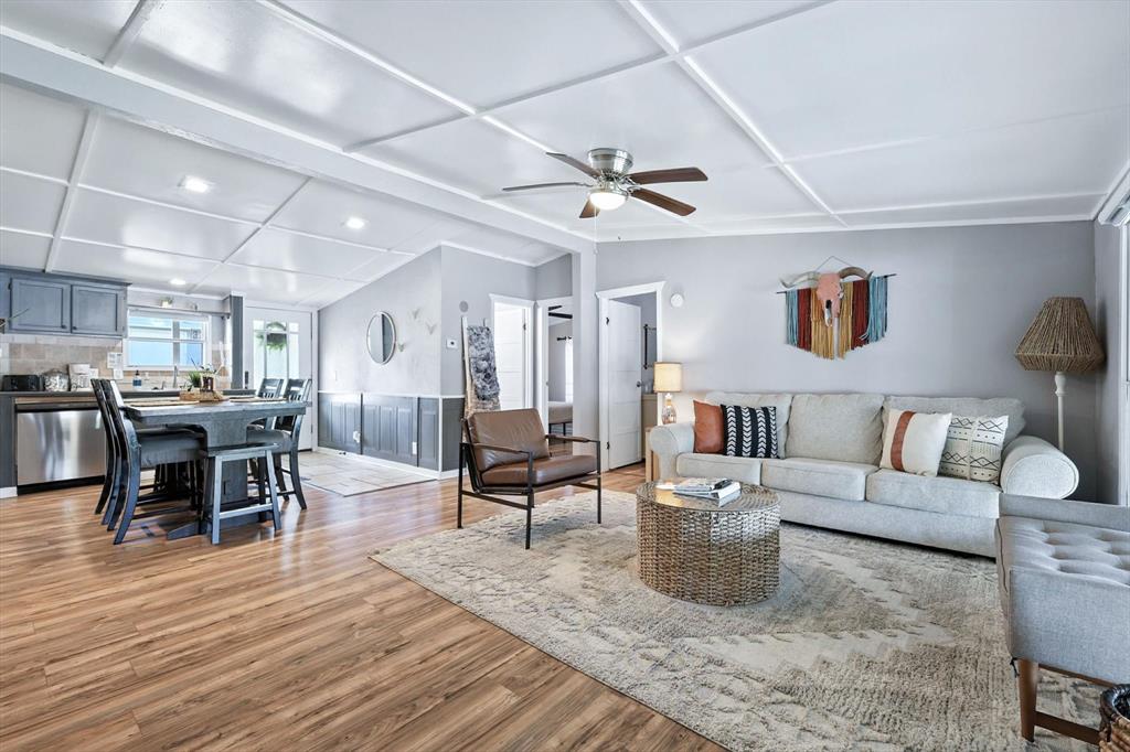 150 Red Bluff Loop Mabank, TX 75156 - Photo 14 of 26 a living room with lots of furniture and kitchen view