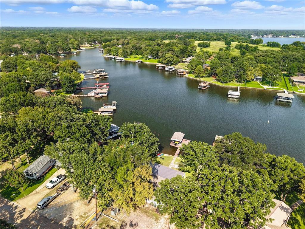 150 Red Bluff Loop Mabank, TX 75156 - Photo 3 of 26 an aerial view of a houses with a lake view