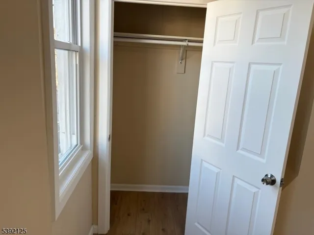 a view of a closet