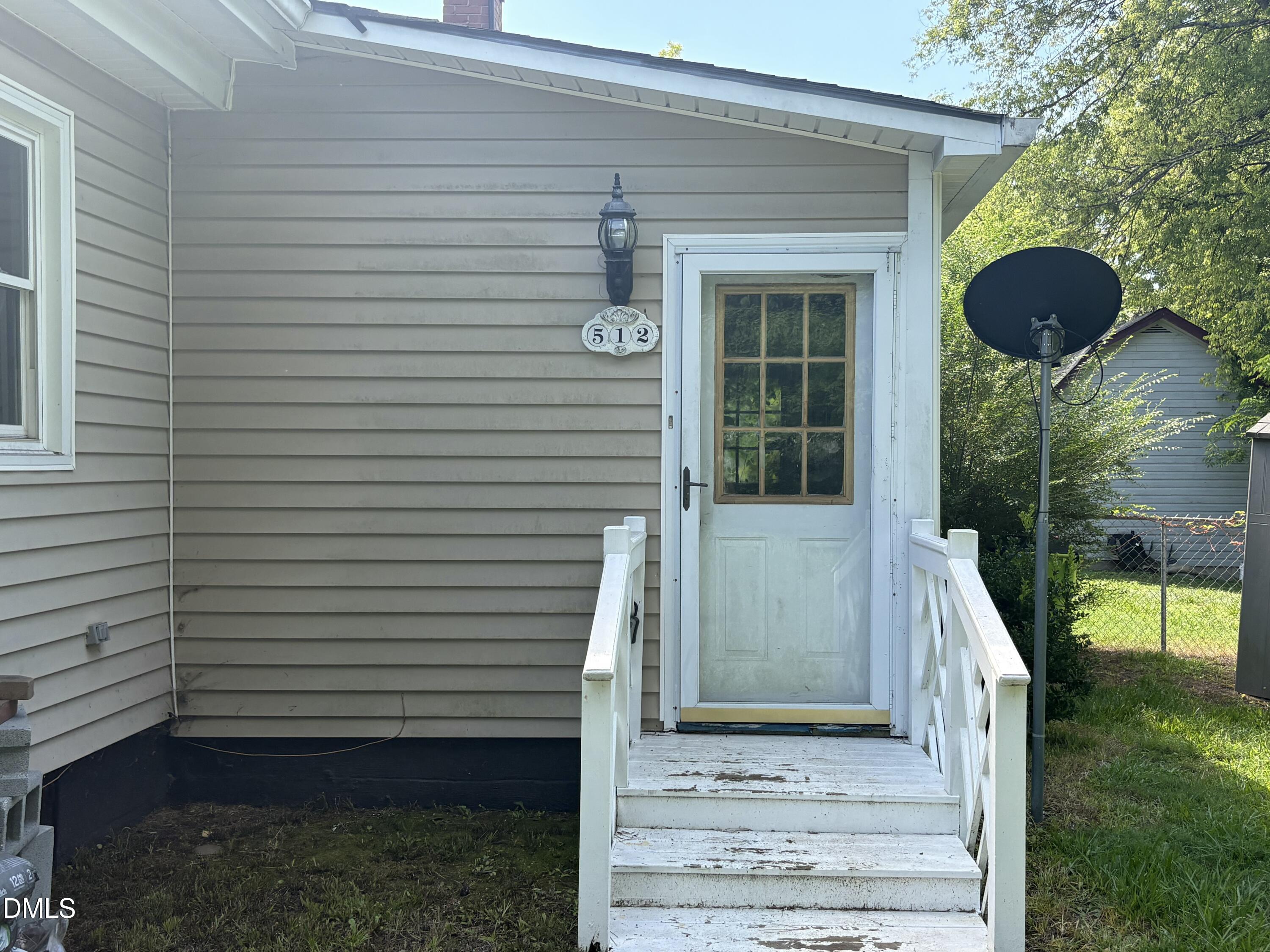 512 Raleigh Street Oxford, NC 27565 - Photo 27 of 30 Back door